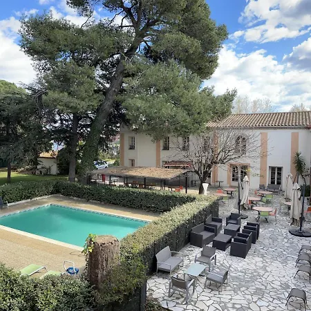 מלון Le Clos De L'aube Rouge - Montpellier / Le Lez 3*
